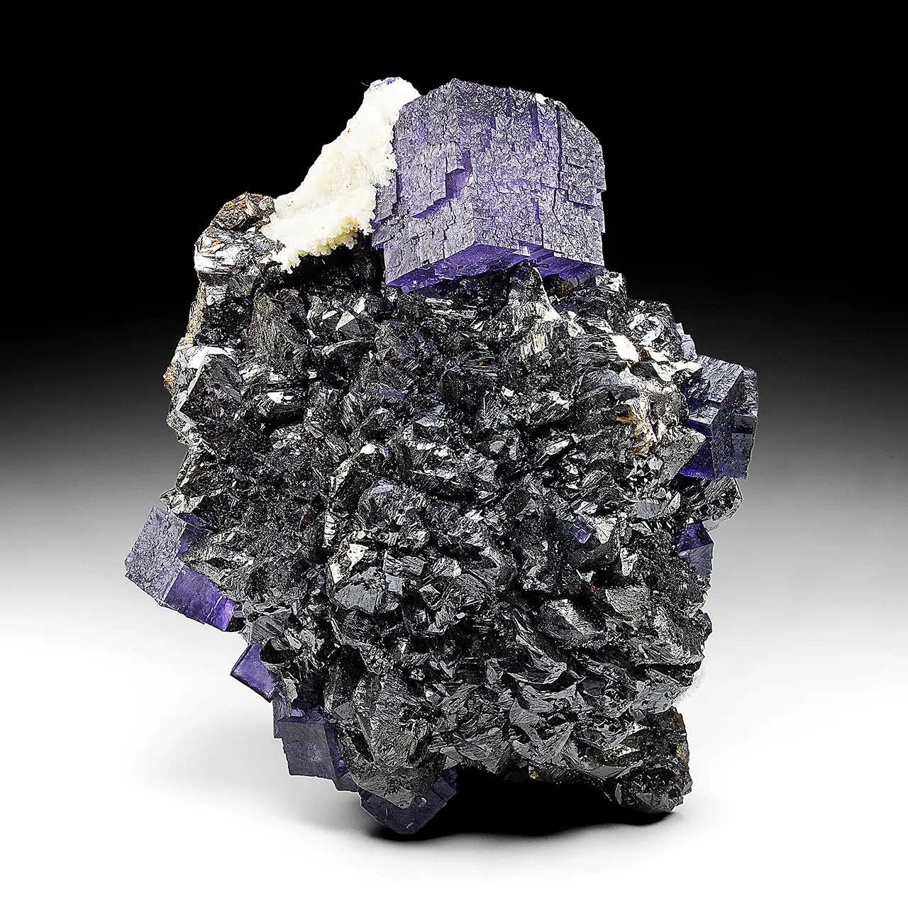 Fluorite with Barite, Sphalerite - image 1