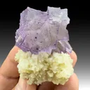 Fluorite with Barite, Sphalerite - image 1