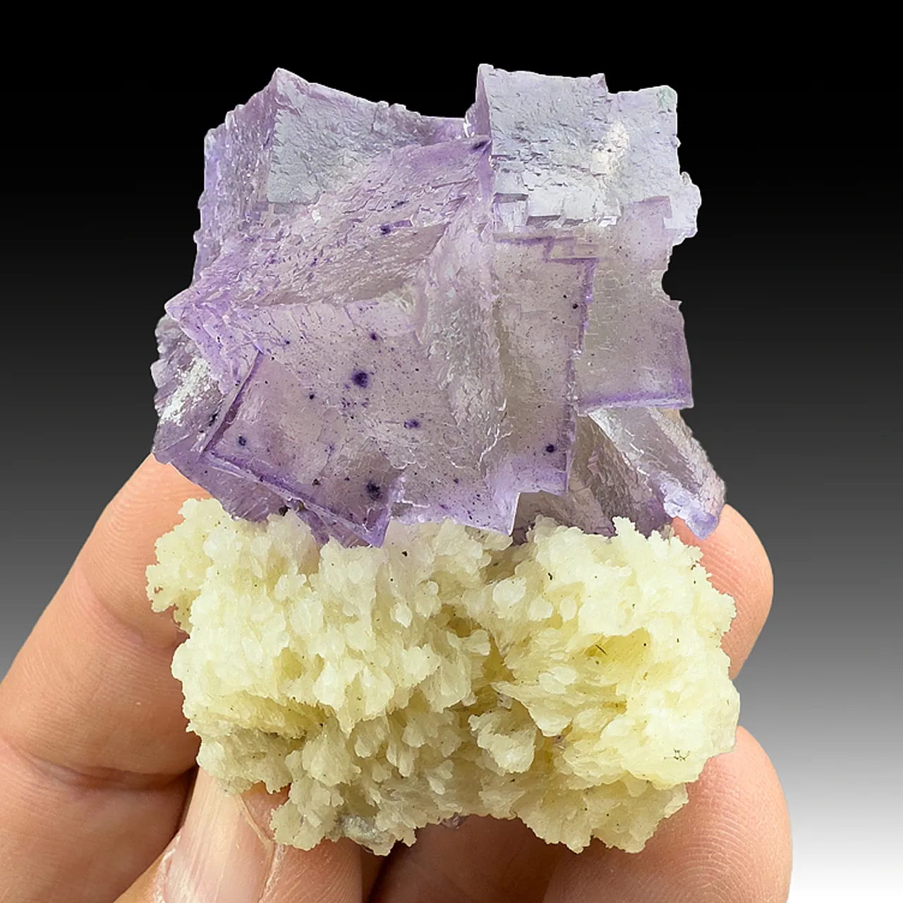 Fluorite with Barite, Sphalerite - image 1