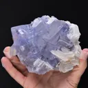 Fluorite with BARYTE - image 2