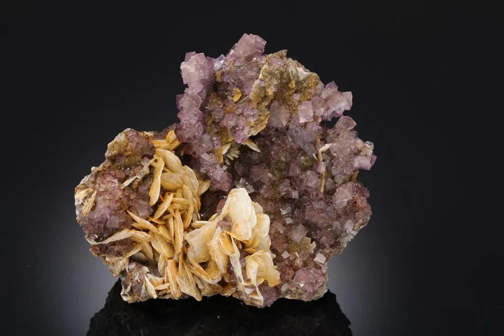 Fluorite with Baryte image
