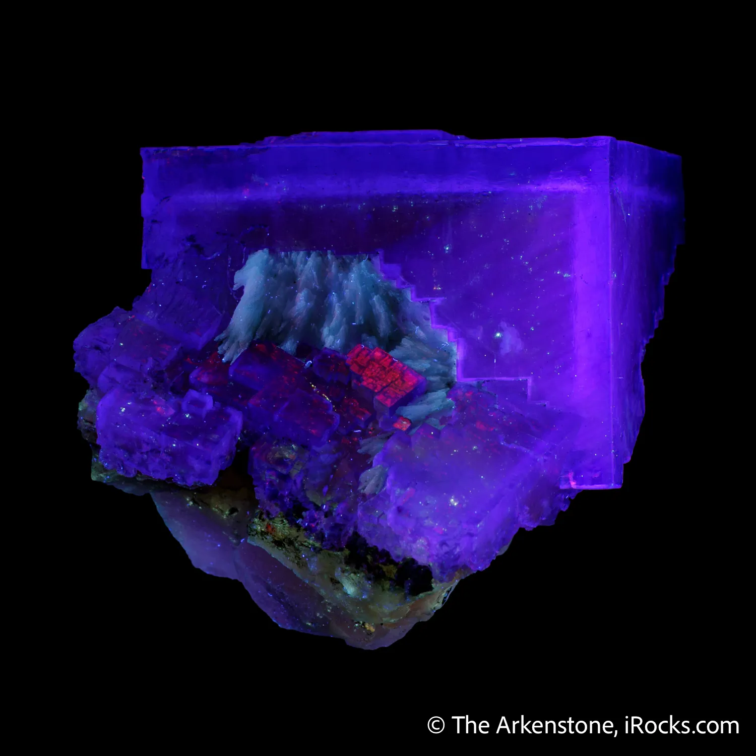 Fluorite with Baryte - image 6