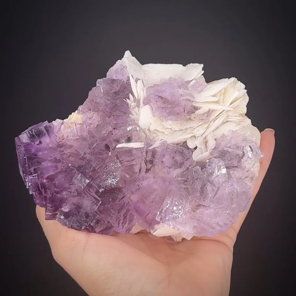 Fluorite with Baryte