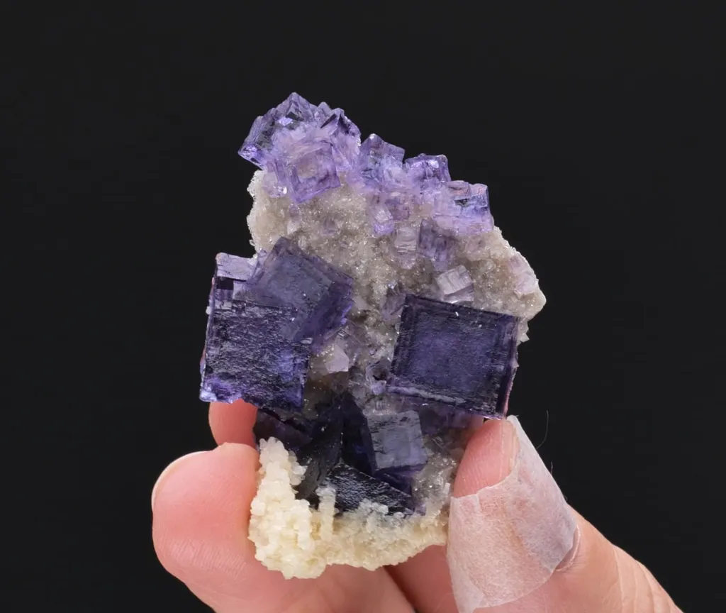 Fluorite with Baryte - image 2