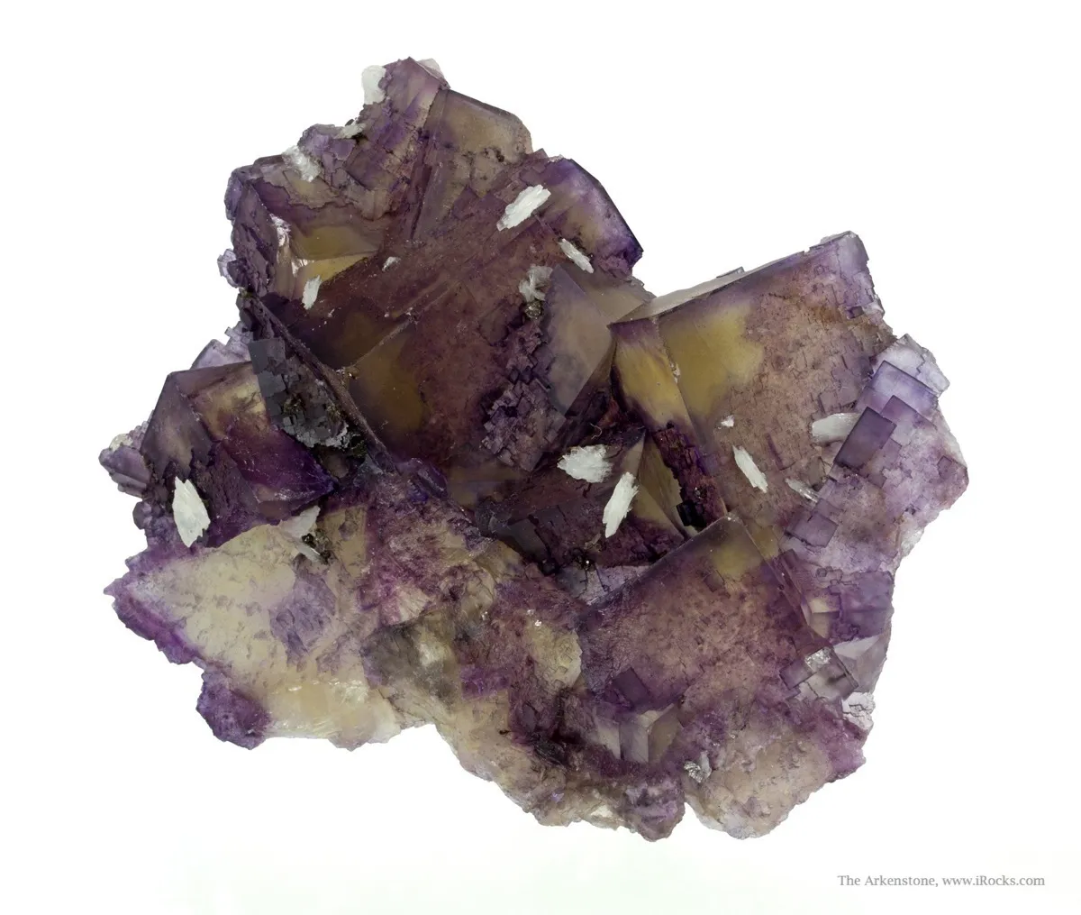 Fluorite With Baryte - image 3