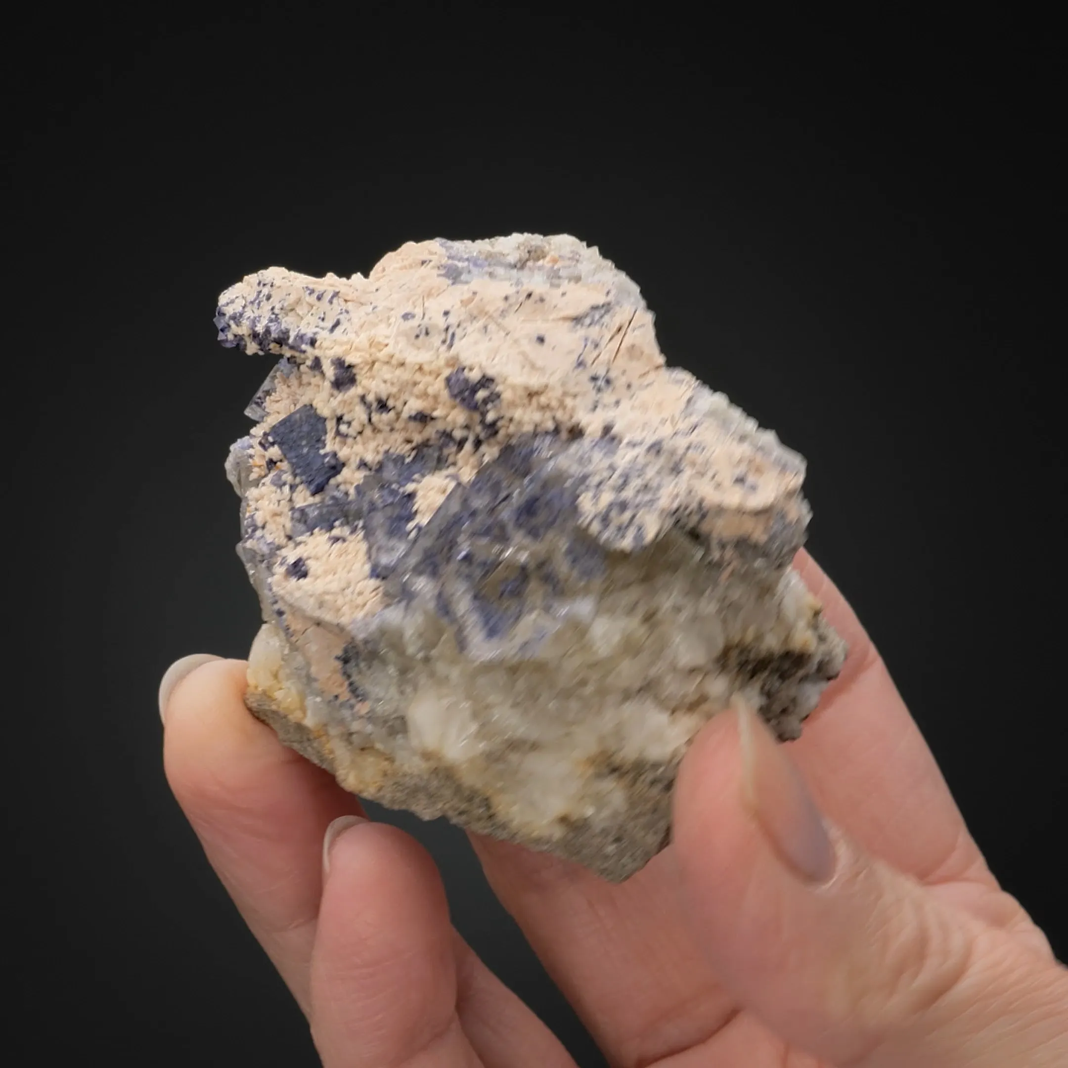 Fluorite with Baryte - image 2