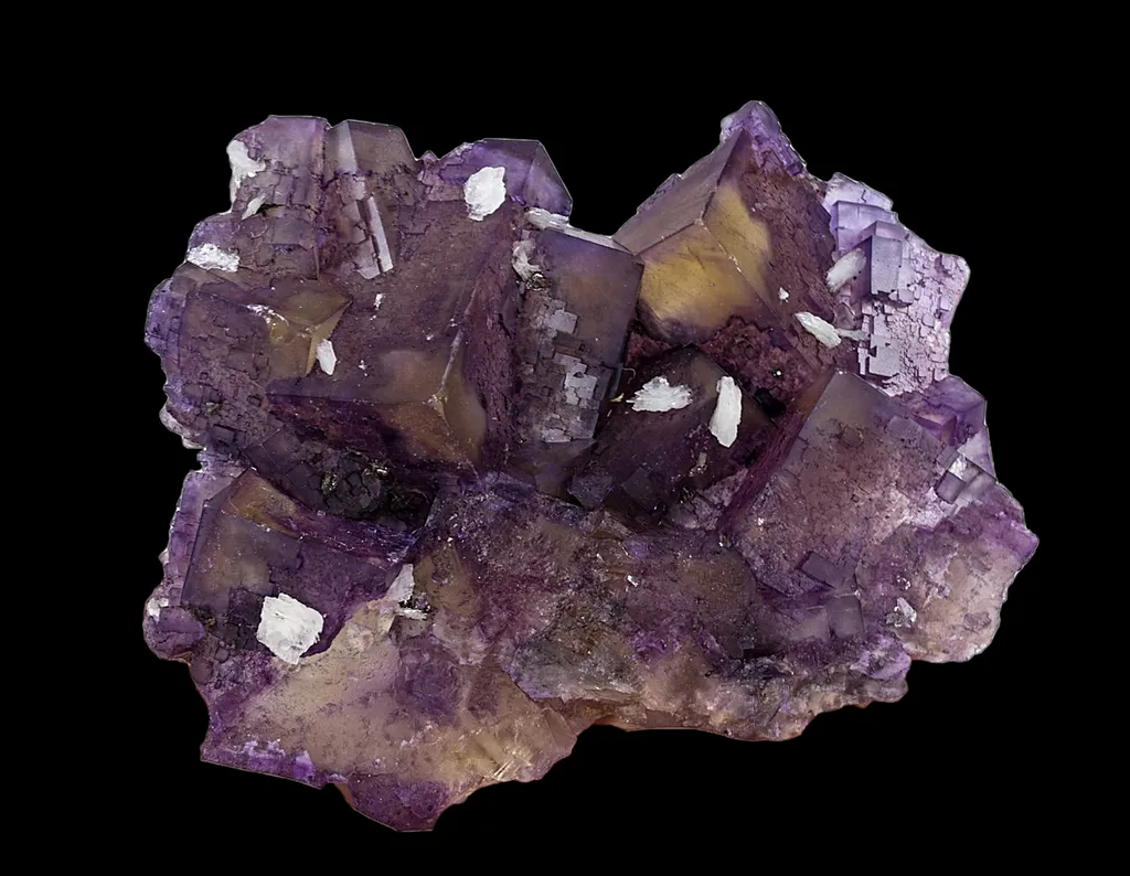 Fluorite With Baryte image