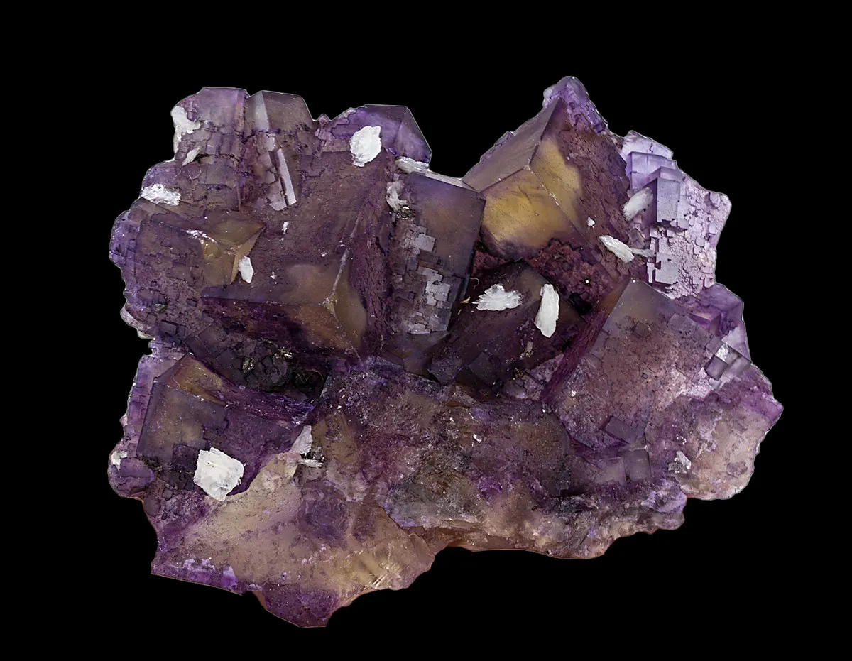 Fluorite With Baryte - image 1