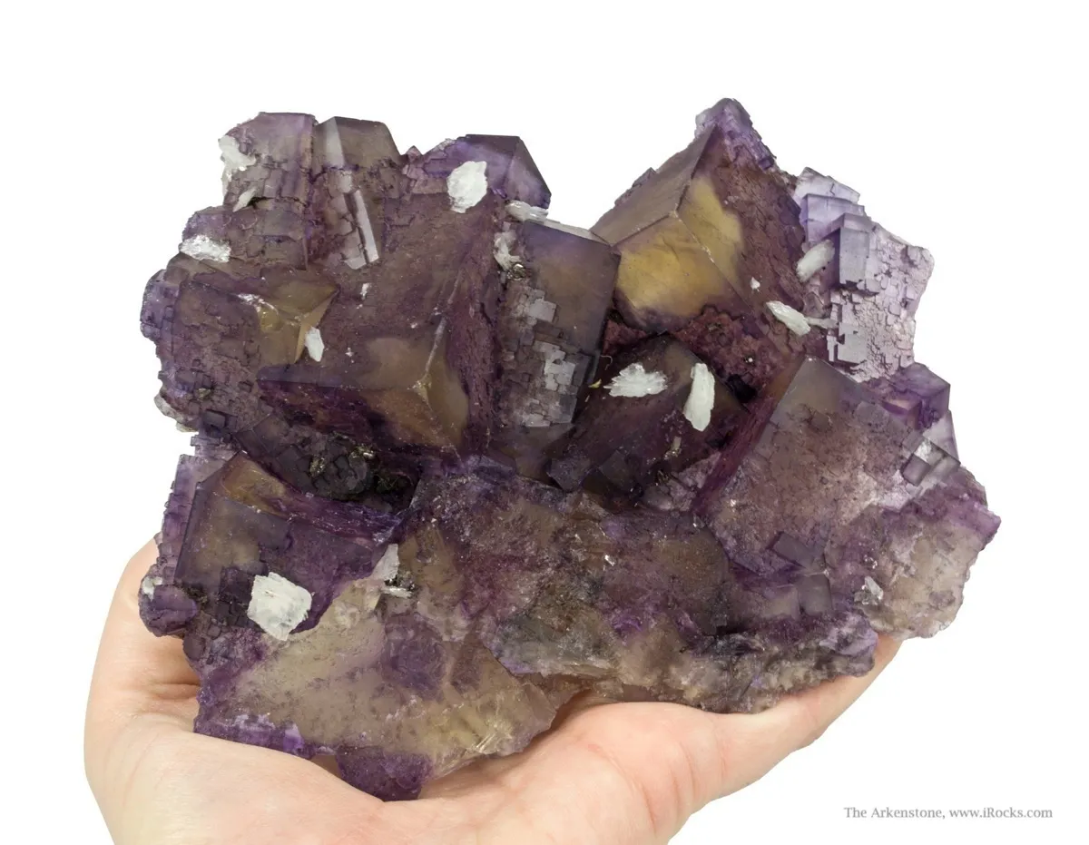 Fluorite With Baryte - image 2