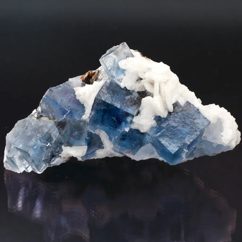 Fluorite with Baryte image