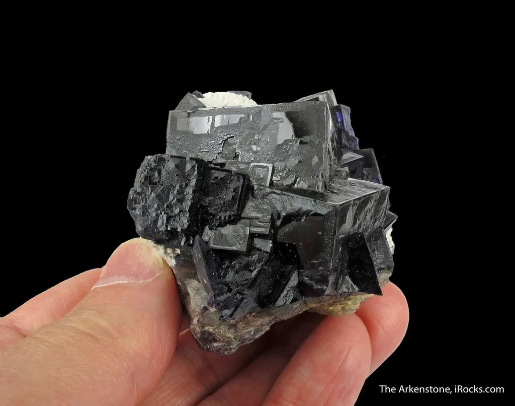 Fluorite with Baryte - image 2