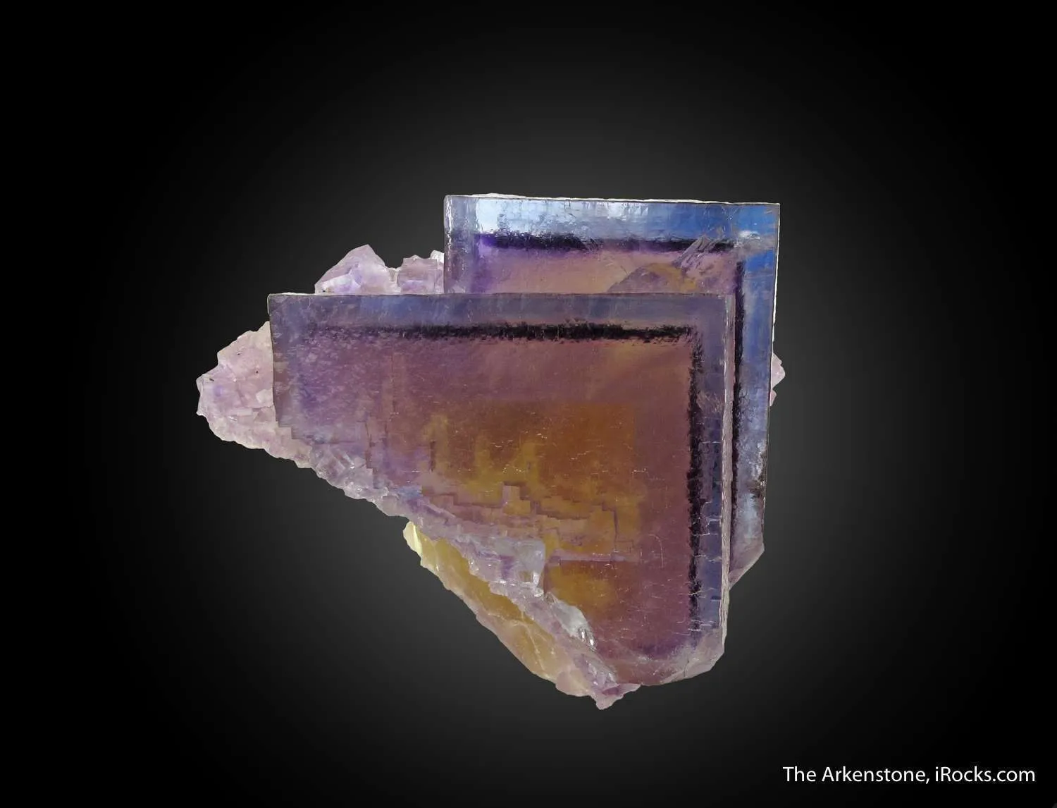 Fluorite with Baryte - image 1