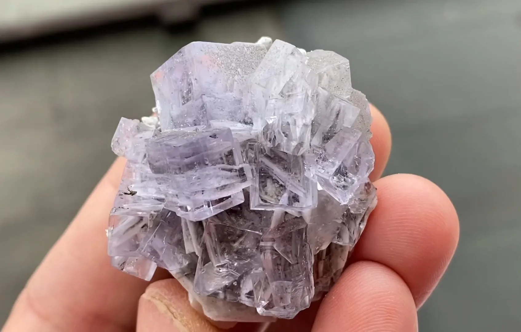 Fluorite with Baryte - image 7