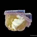 Fluorite with Baryte - image 3