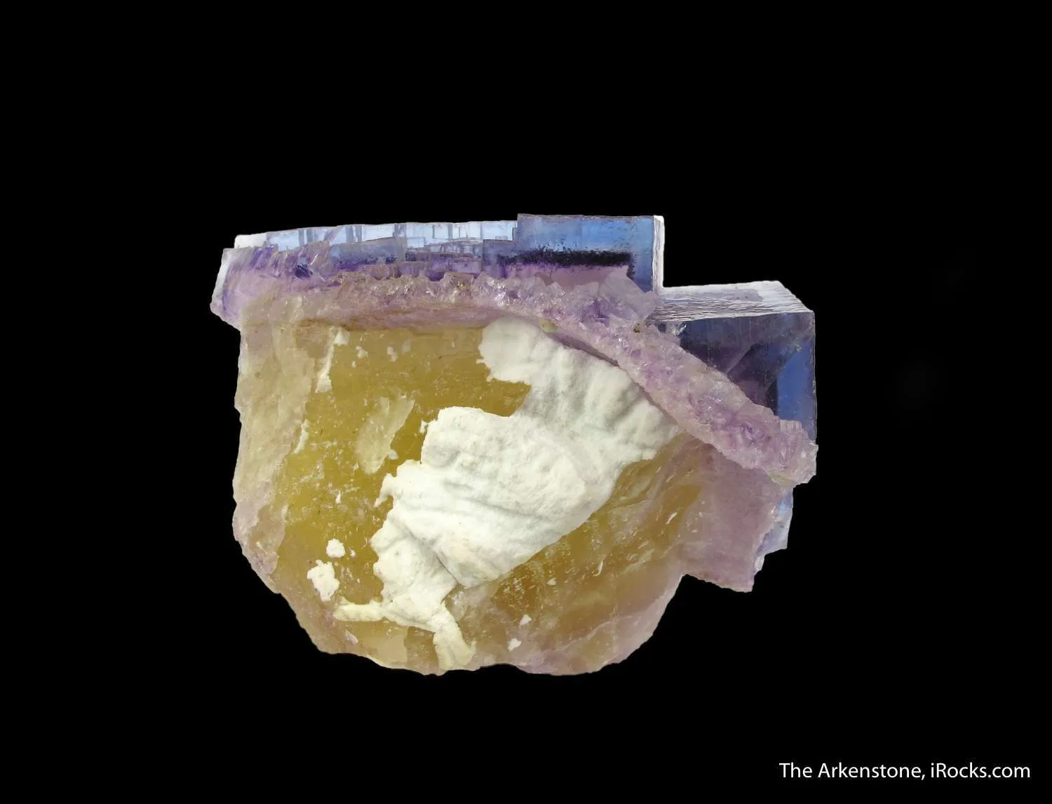 Fluorite with Baryte - image 3