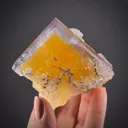 Fluorite with Baryte - image 1