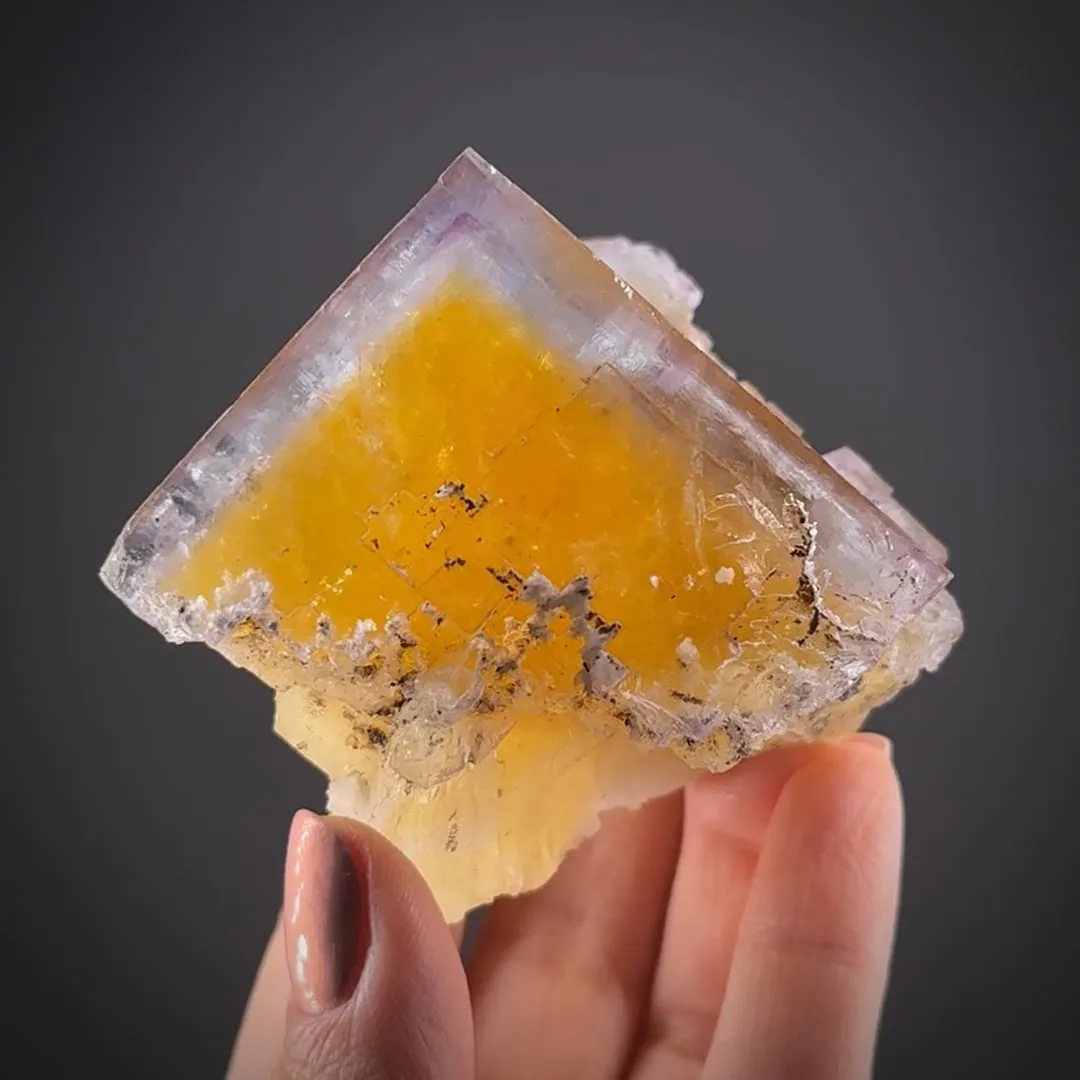 Fluorite with Baryte - image 1