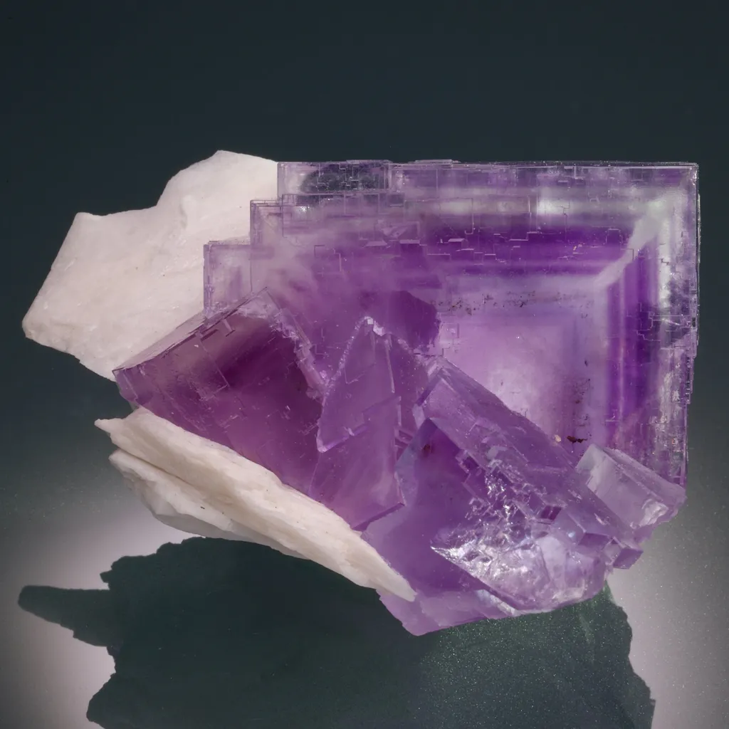 Fluorite with Baryte image