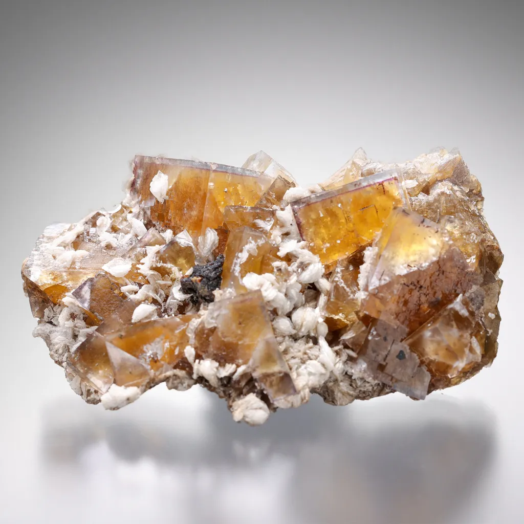 Fluorite with Baryte image