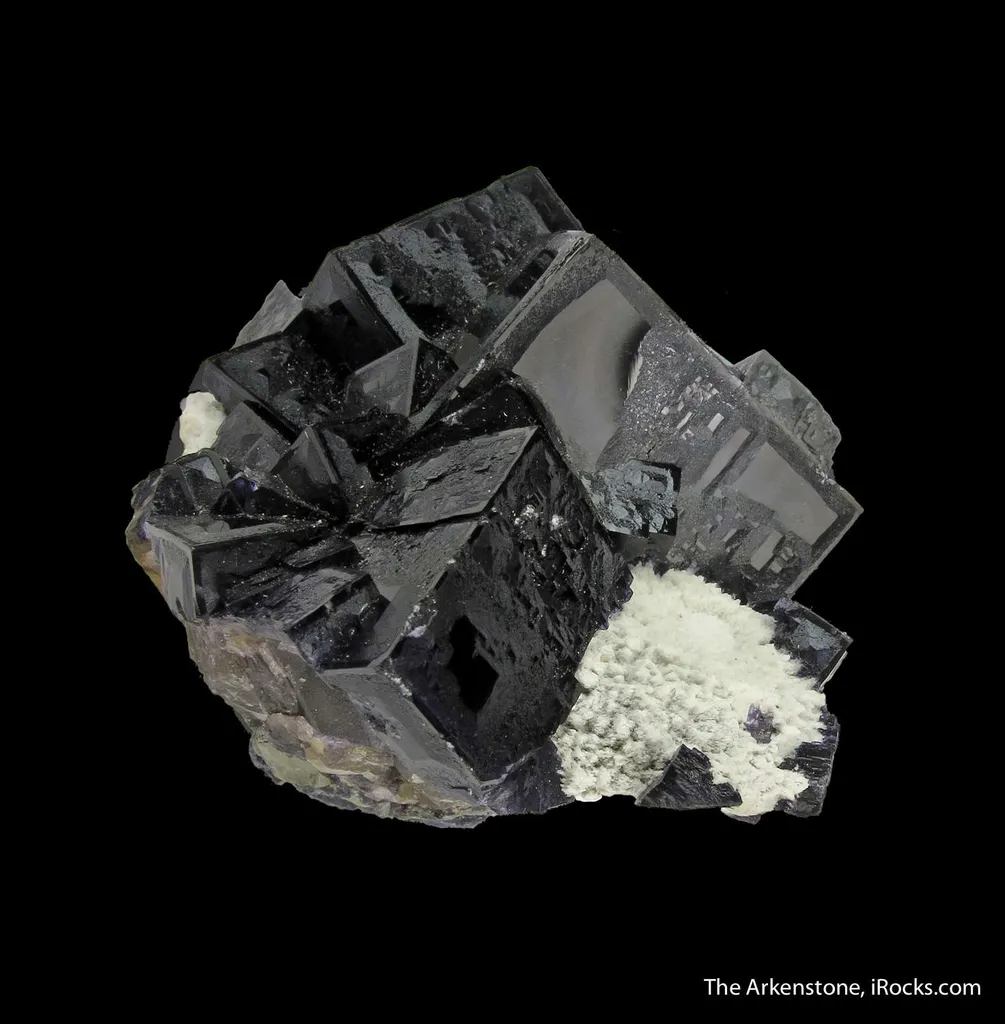 Fluorite with Baryte - image 4