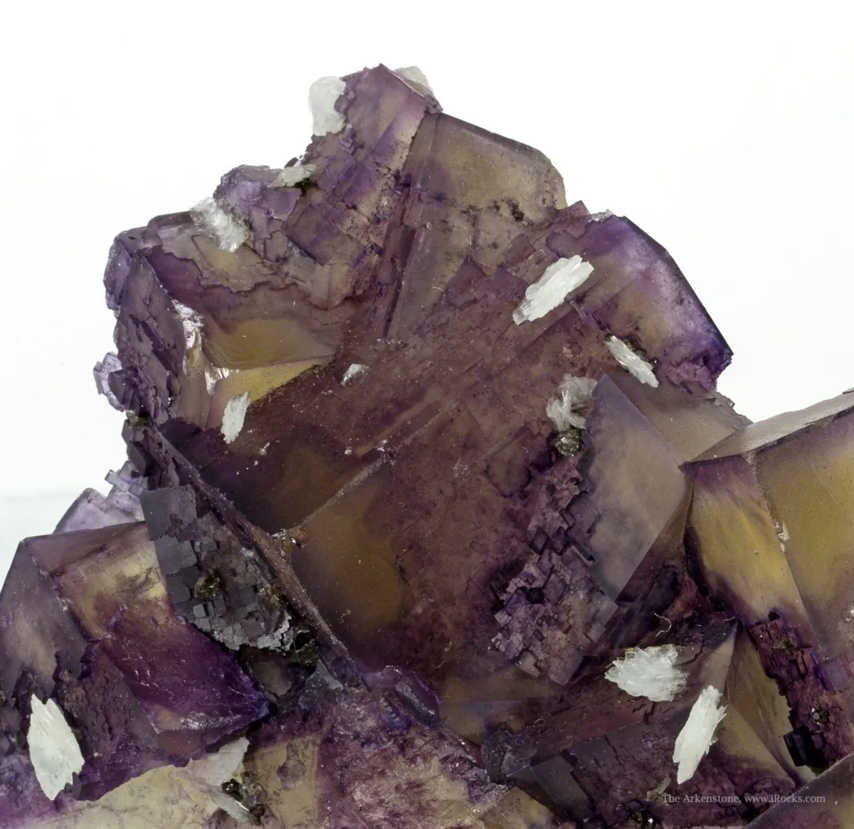 Fluorite With Baryte - image 4