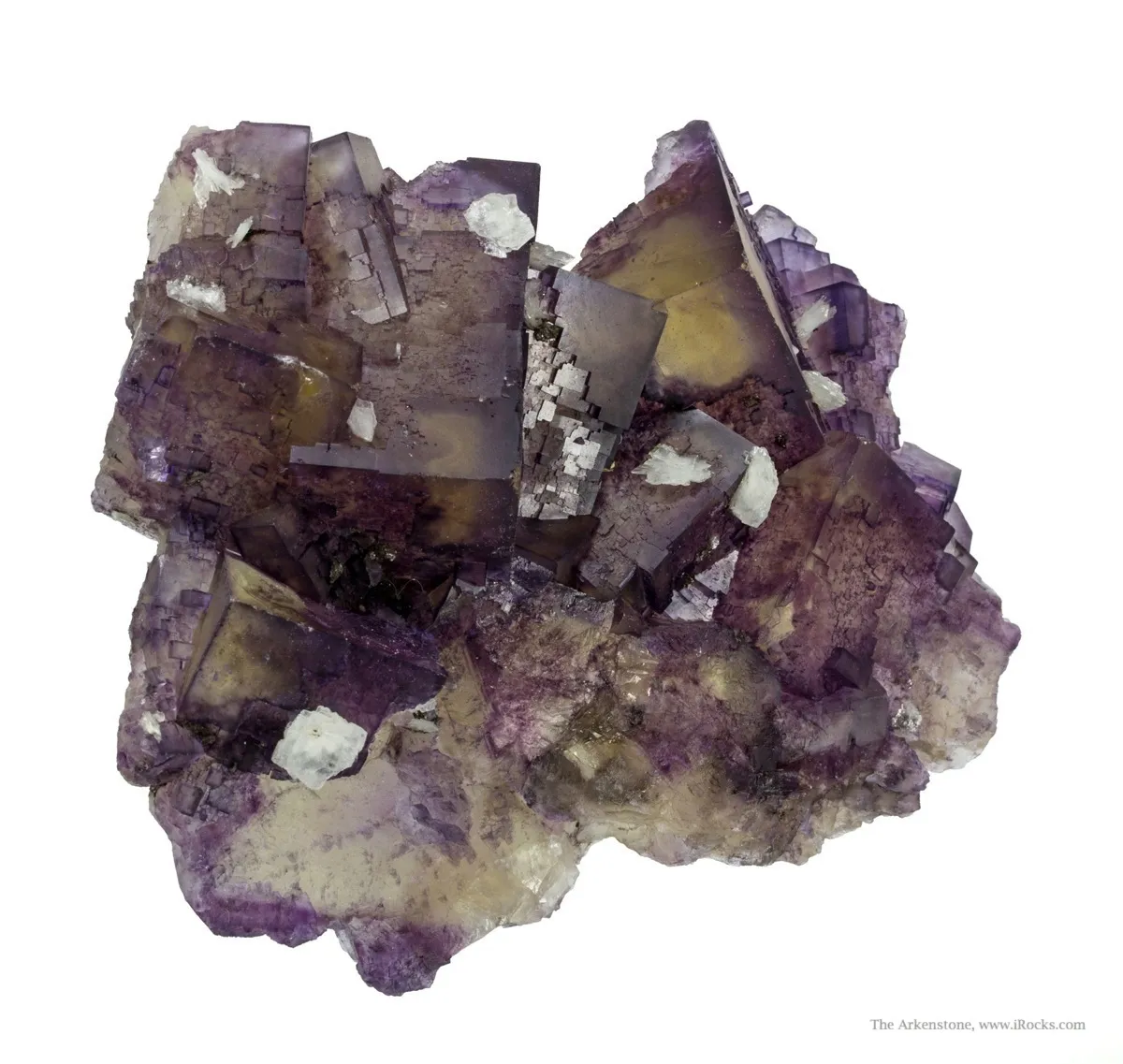 Fluorite With Baryte - image 5