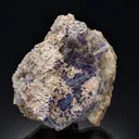 Fluorite with Baryte - image 1
