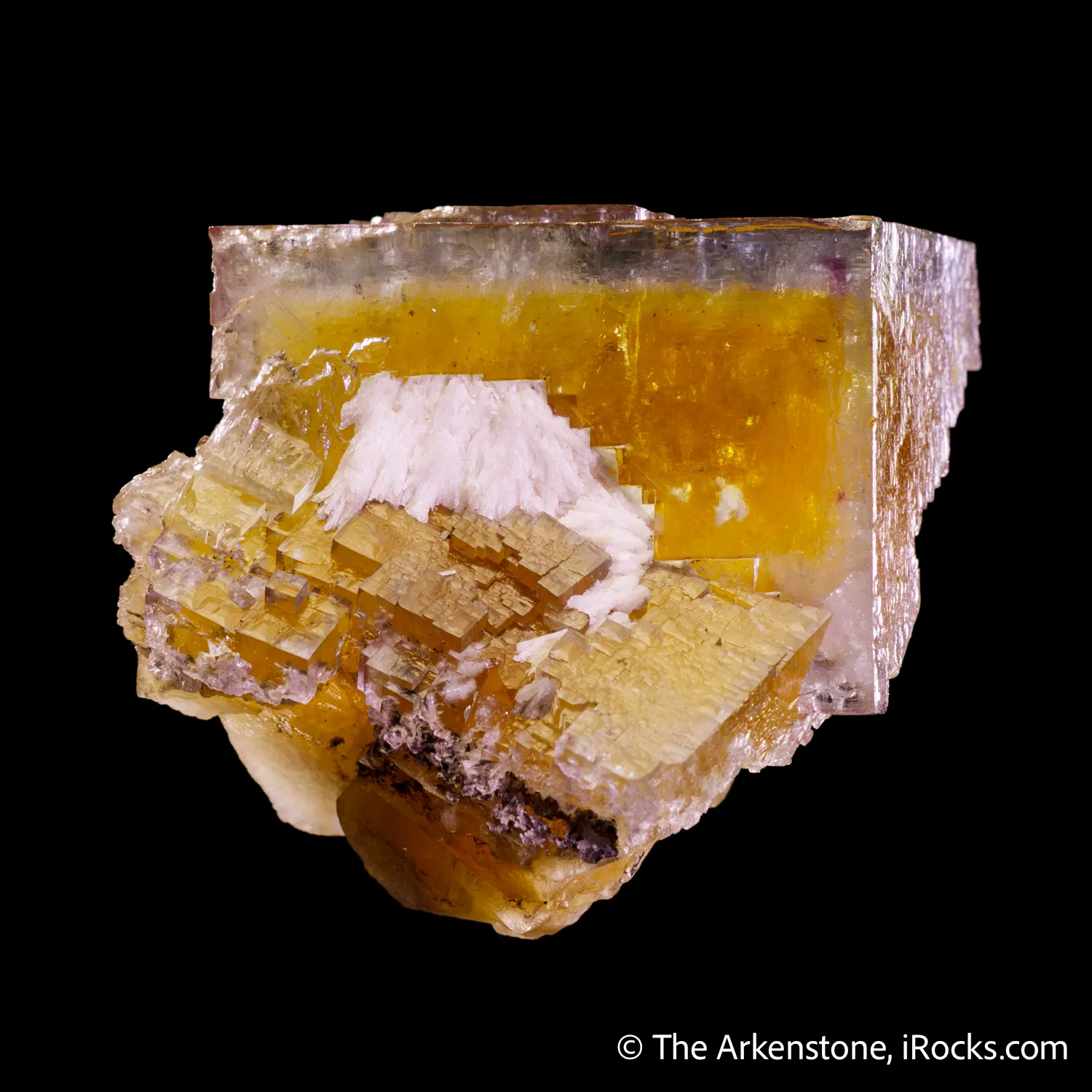 Fluorite with Baryte - image 3