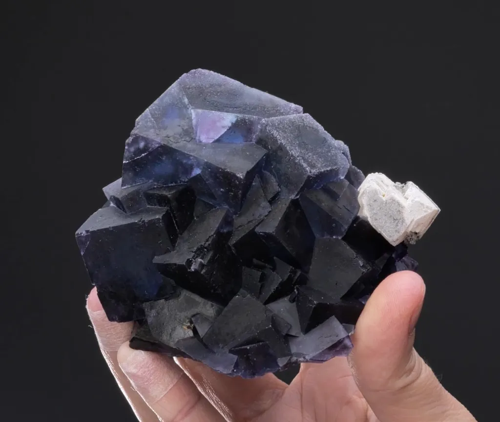 Fluorite with Baryte - image 2