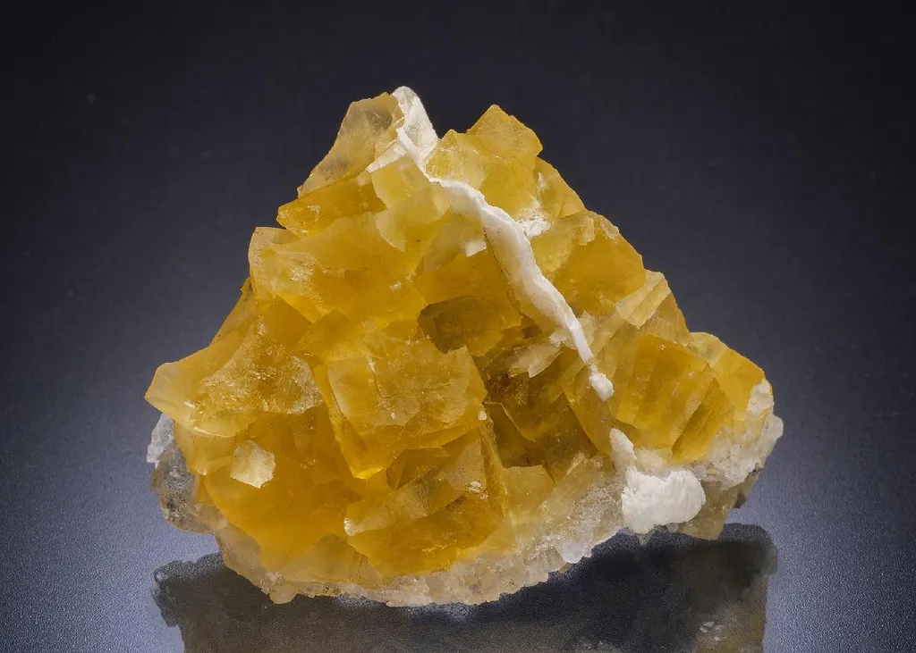Fluorite with Baryte image