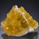Fluorite with Baryte - image 1