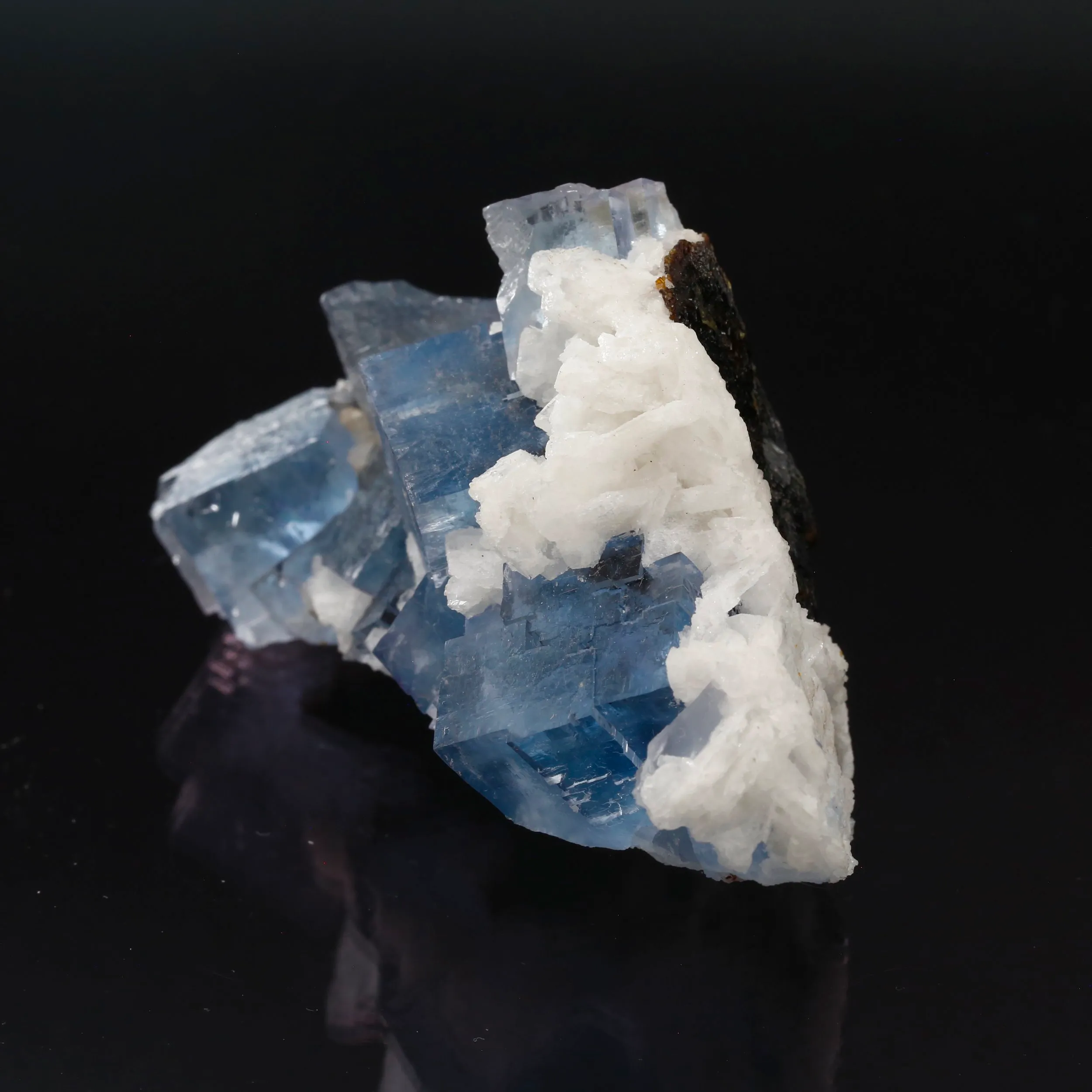 Fluorite with Baryte - image 3