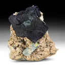 Fluorite with Beryl - image 1