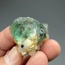 Fluorite with Beryl - image 2