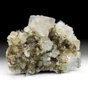 Fluorite with Beryl, Muscovite - image 1