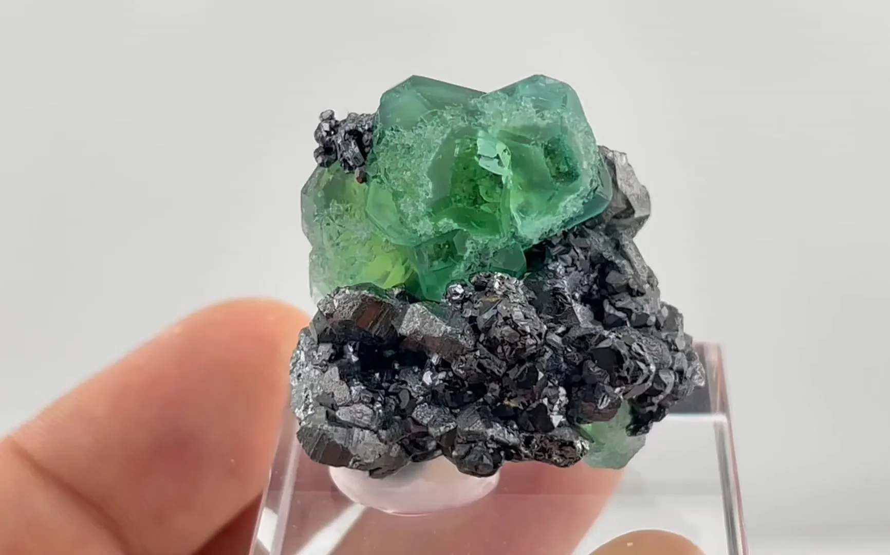 Fluorite with Bournonite - image 5