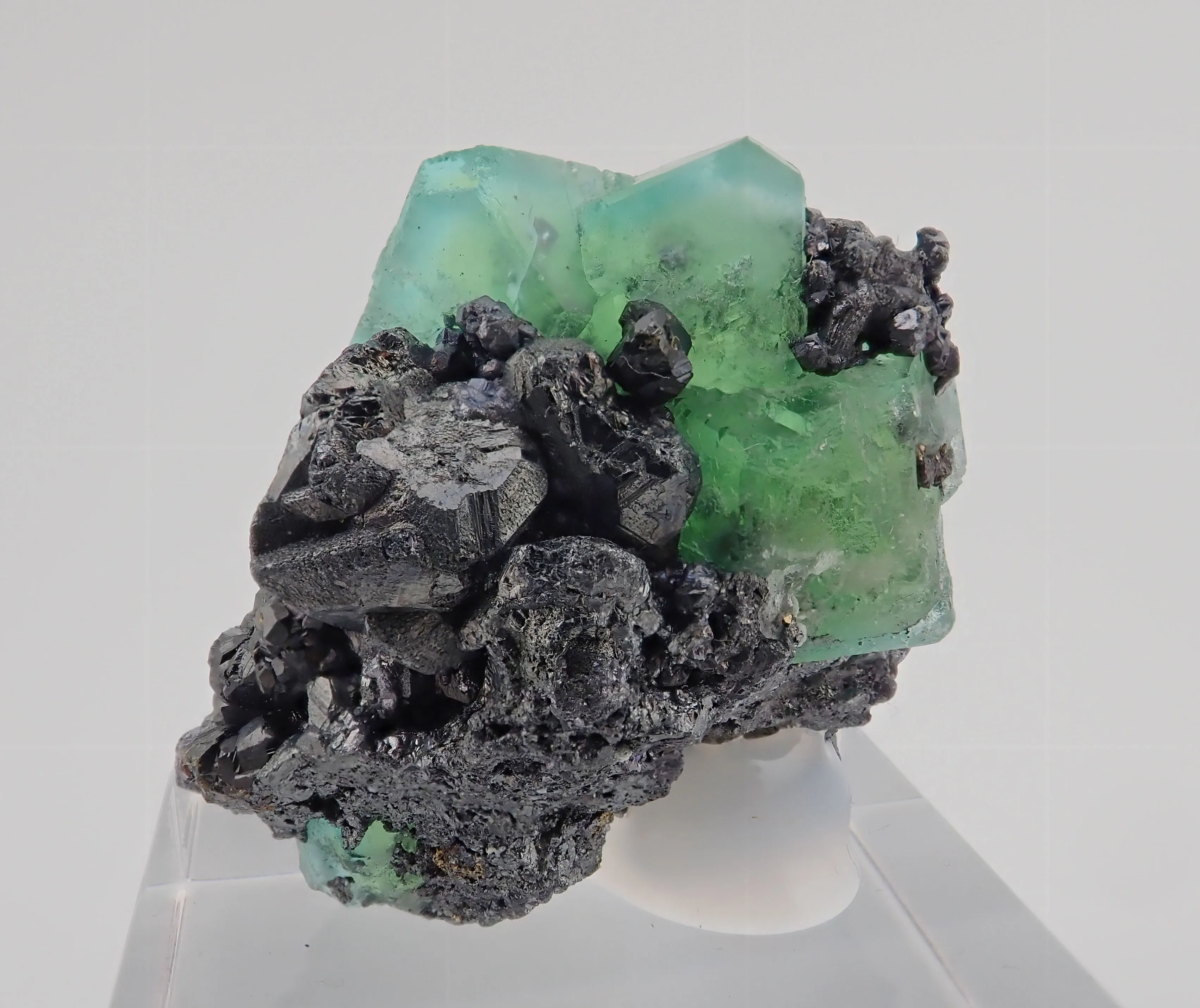 Fluorite with Bournonite - image 2