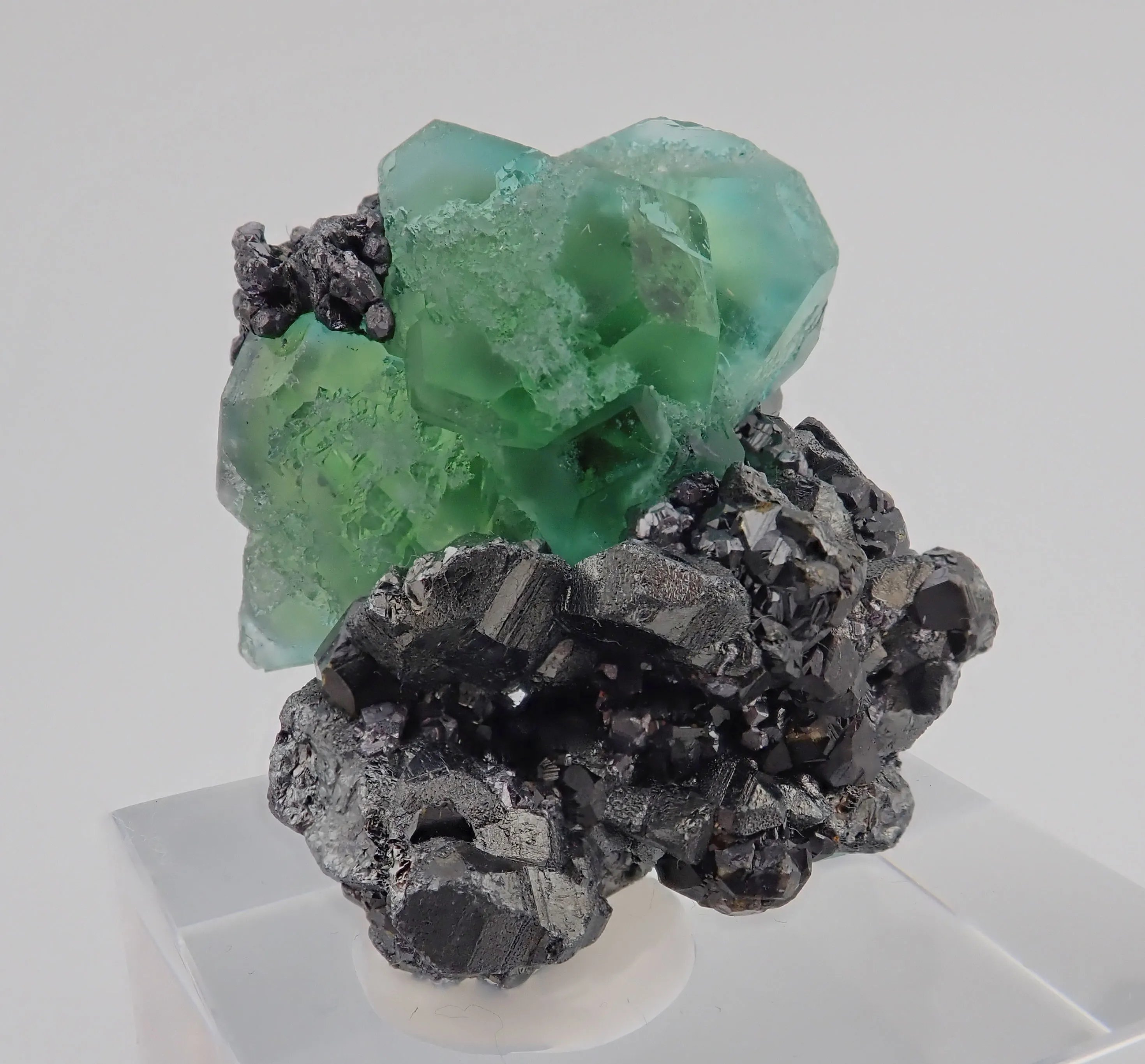 Fluorite with Bournonite - image 4
