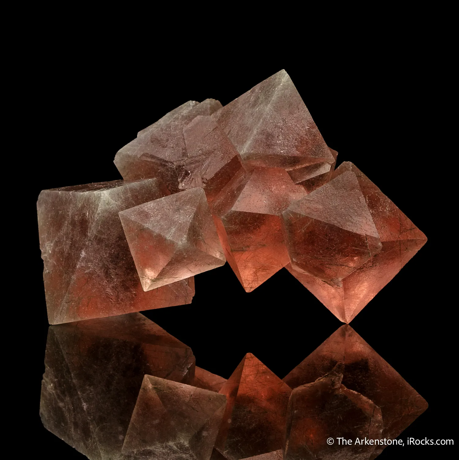 Fluorite with Byssolite inclusions - image 4