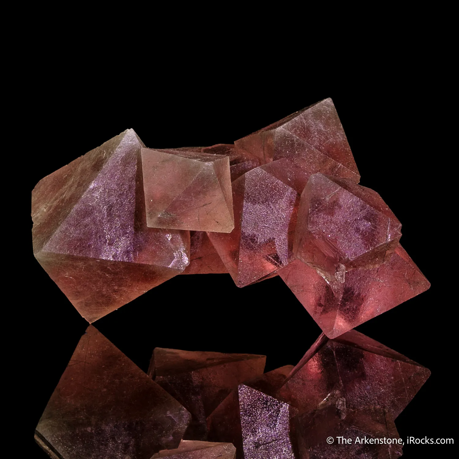 Fluorite with Byssolite inclusions - image 6