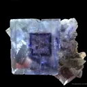 Fluorite With Calcite - image 1