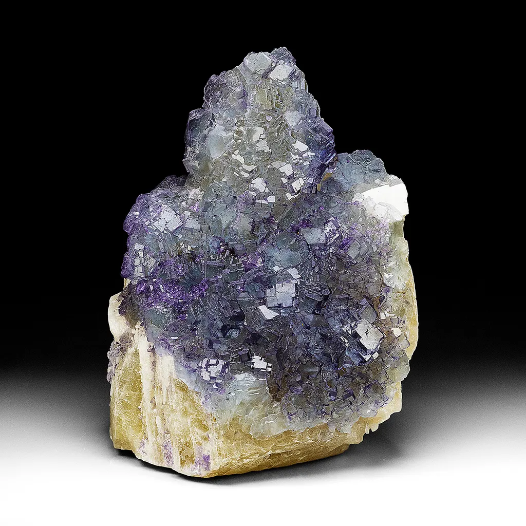 Fluorite with Calcite image