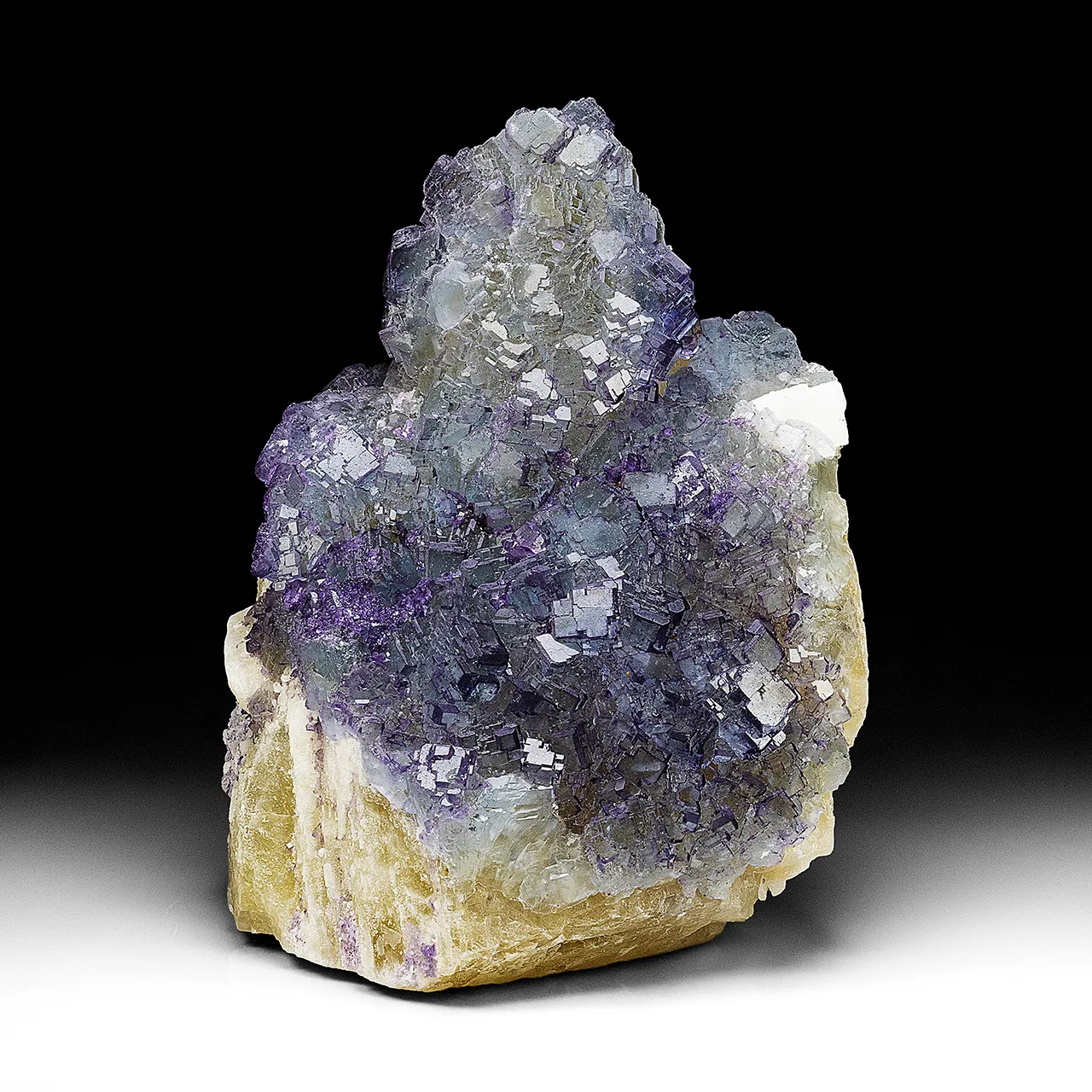 Fluorite with Calcite - image 1