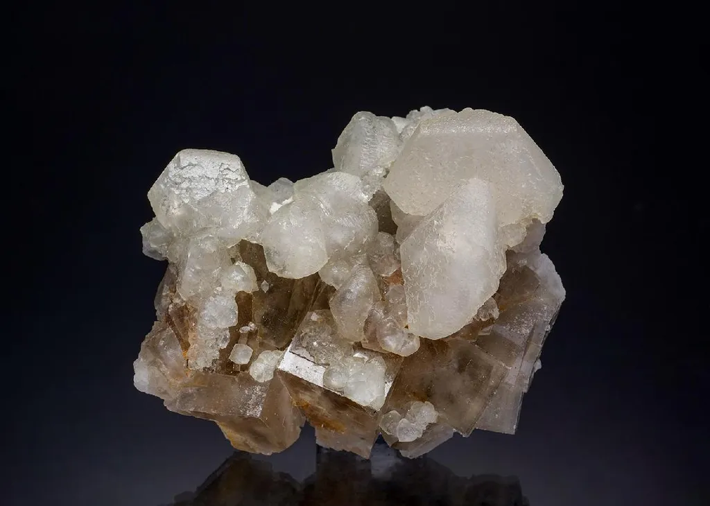 Fluorite with Calcite image