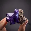 Fluorite with Calcite - image 1
