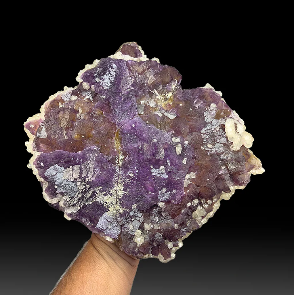 Fluorite with Calcite image