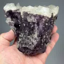 Fluorite with Calcite - image 2