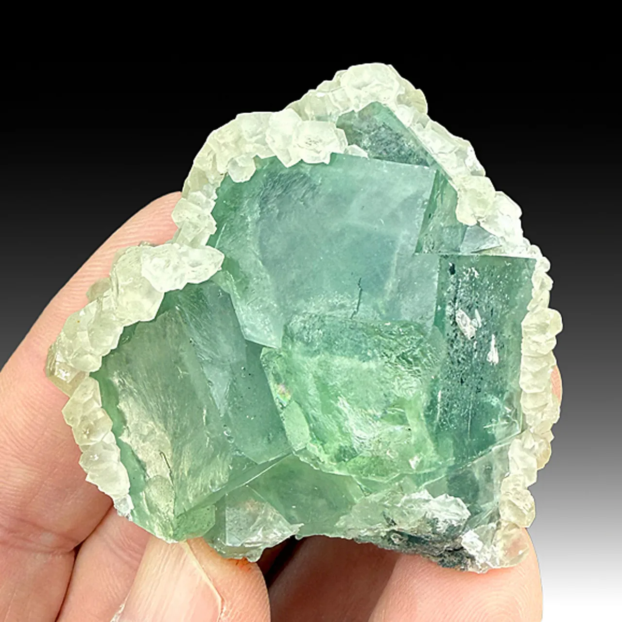 Fluorite with Calcite - image 1