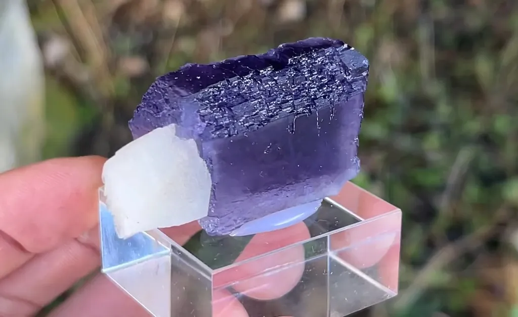 Fluorite with Calcite - image 4