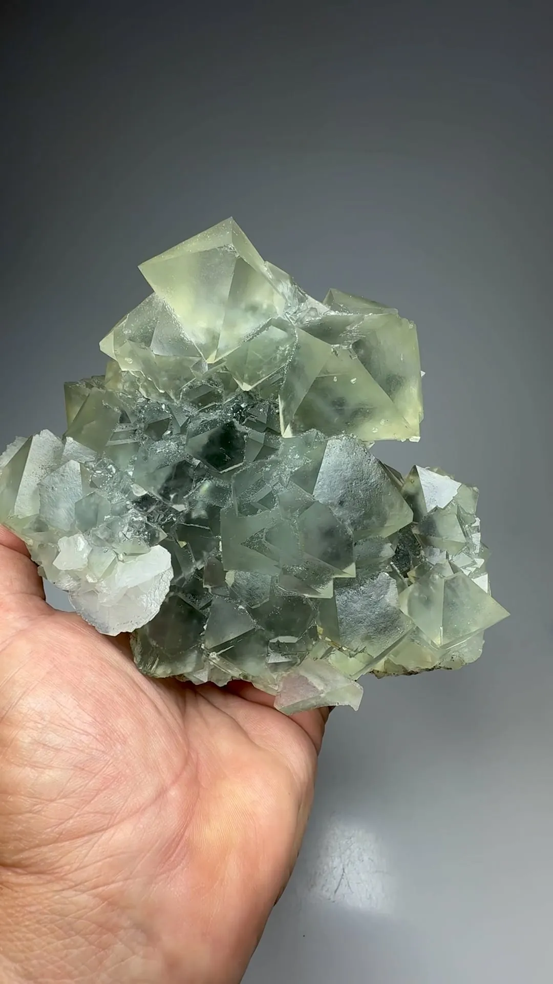 Fluorite with Calcite - image 2